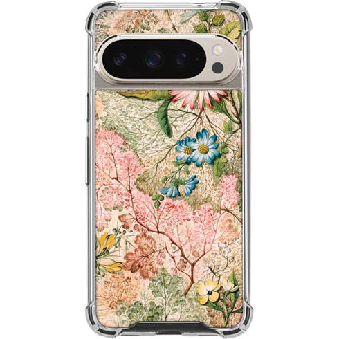 Marbled Paper by William Kilburn Pixel 9 Pro XL Clear Case